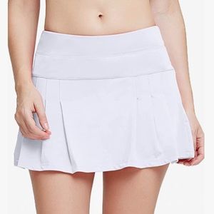 White Tennis Skirt